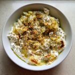 Healthy Roasted Cabbage Feta Dip