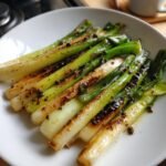 Healthy Roasted Spring Onions