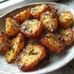 Healthy Rosemary & Sea Salt Crispy Potatoes