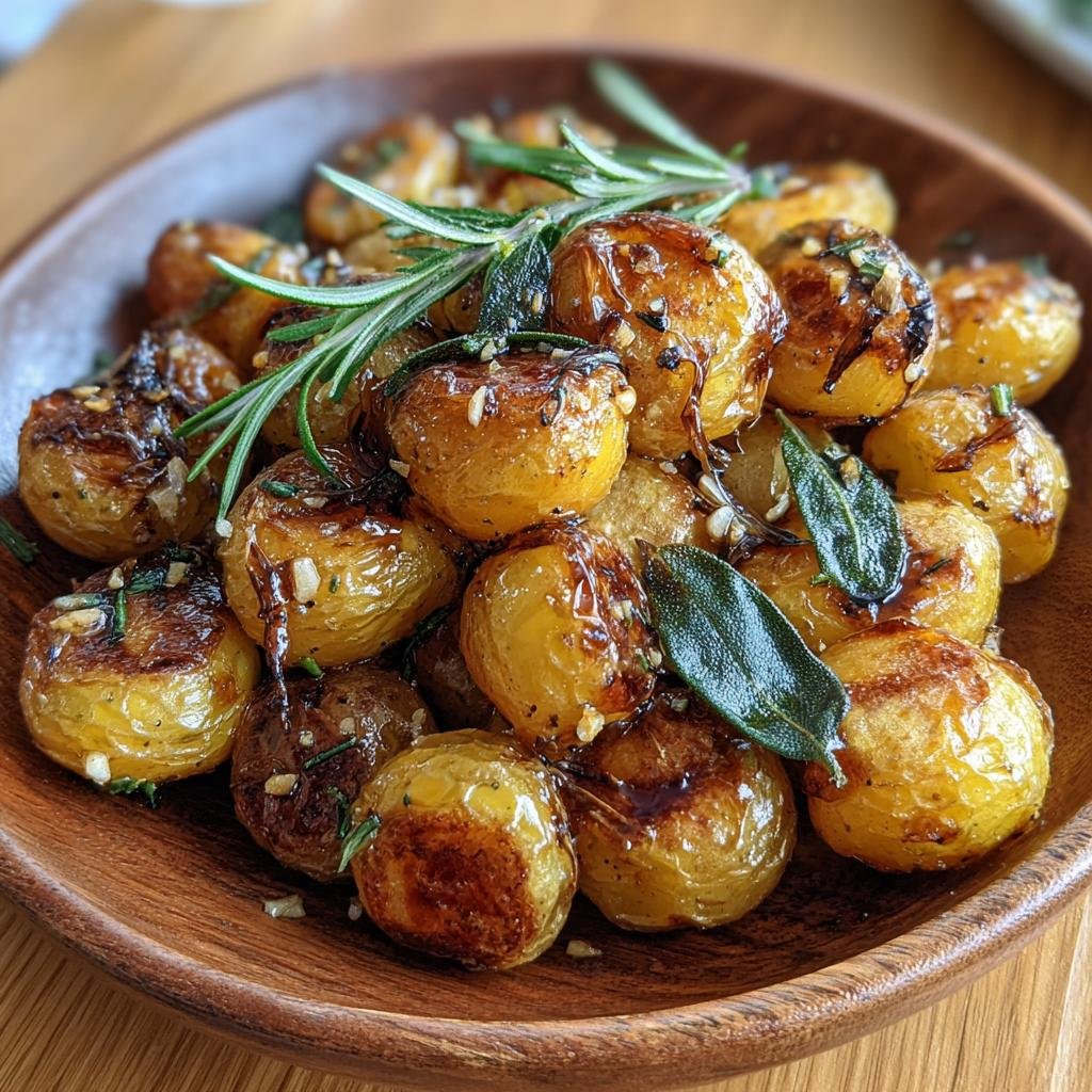 Healthy Sage & Brown Butter Roasted Potatoes