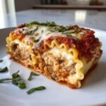 Healthy Sausage Lasagna Roll-Ups