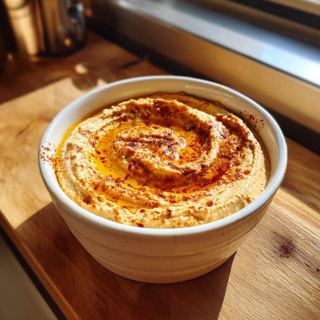 Healthy Spicy White Bean Romesco dip - detail 1