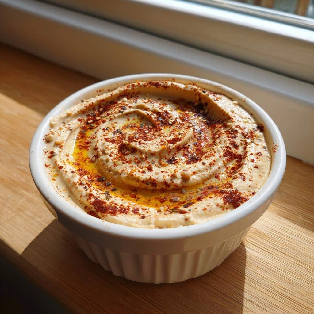 Healthy Spicy White Bean Romesco dip