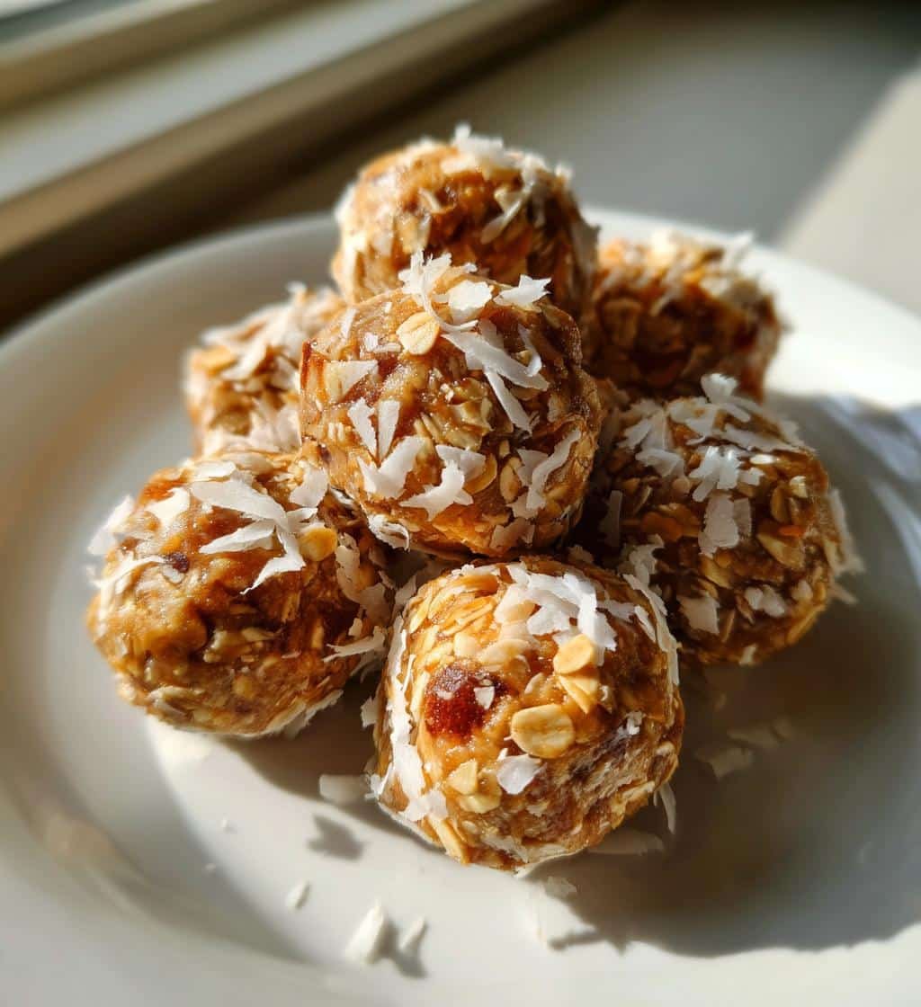 Healthy Tahini Date Bites - detail 1