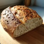 Healthy Three-Seed No-Knead Bread