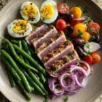 Healthy Tuna Nicoise Salad with Haricots Verts