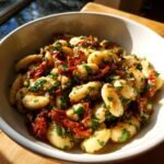 Healthy Tuscan White Bean Salad with Sun-Dried Tomatoes