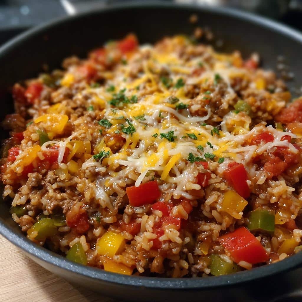 Healthy Unstuffed Pepper Skillet - detail 1