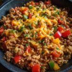 Healthy Unstuffed Pepper Skillet