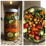 Healthy Vegan Mason Jar Salads (5 Ways for Meal Prep)