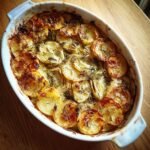 Healthy Vegan Potato & Artichoke Bake