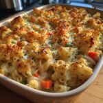 Healthy Vegan Potpie Noodle Casserole