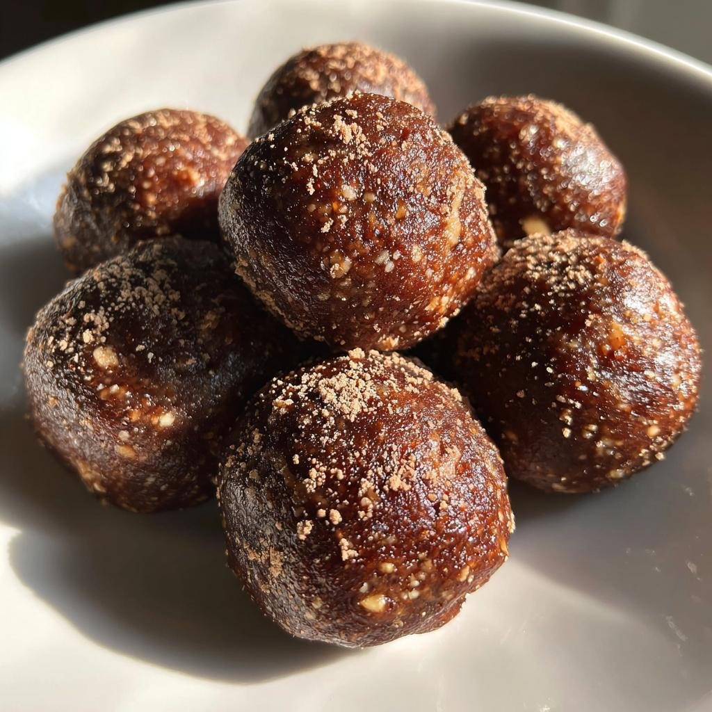 Healthy Walnut Butter Date Balls - detail 1