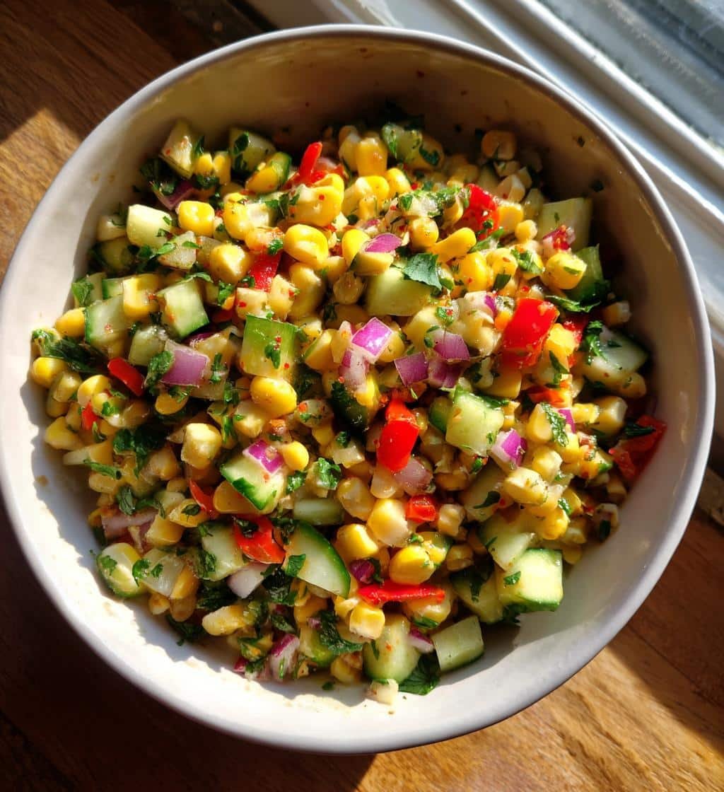 Irresistible Homemade Corn Salad Recipe in Just 30 Minutes 4 Homemade Corn Salad - detail 1