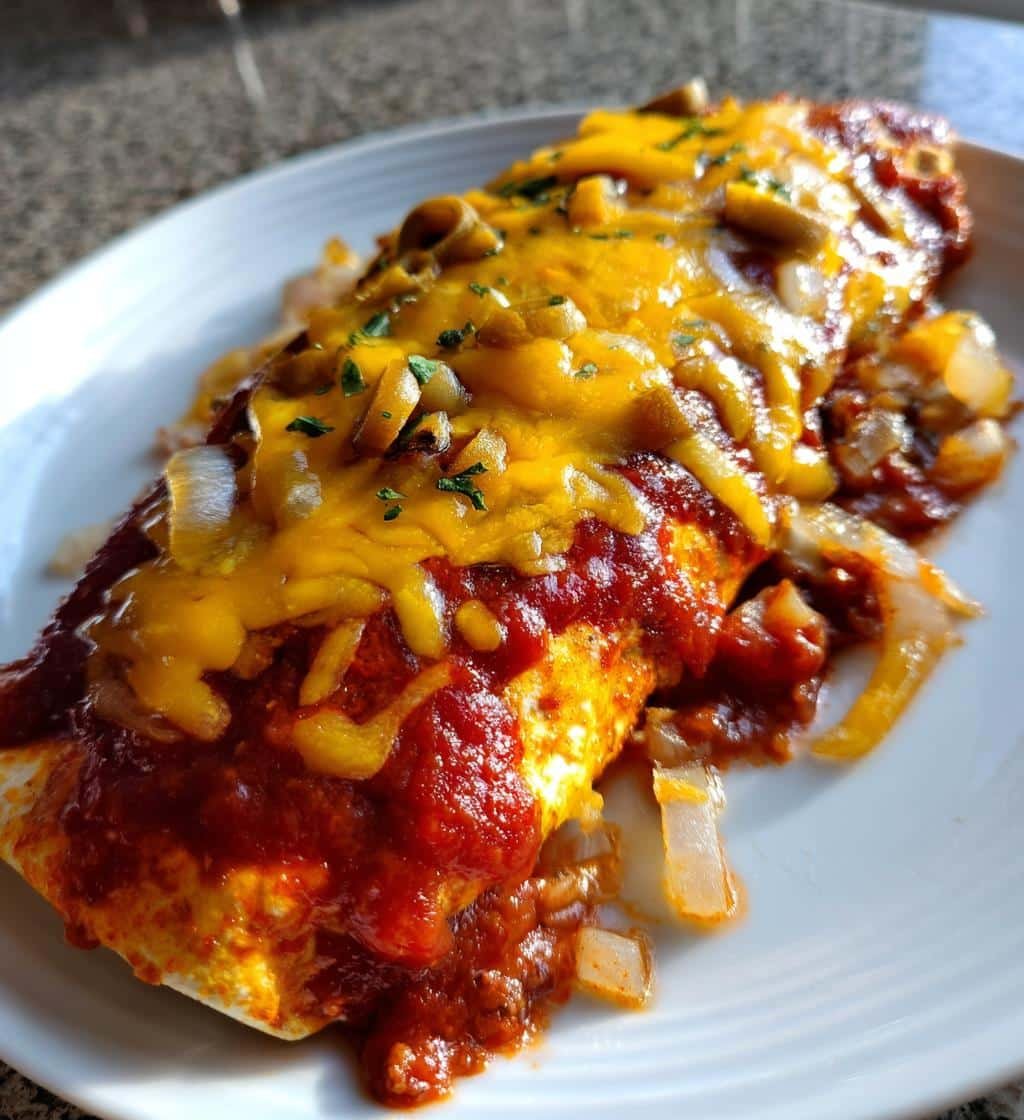 Homemade Taco Bell Enchirito