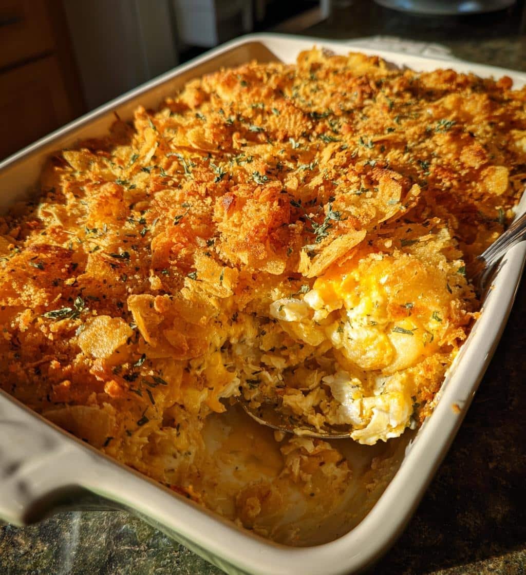 Hot Chicken Salad Casserole