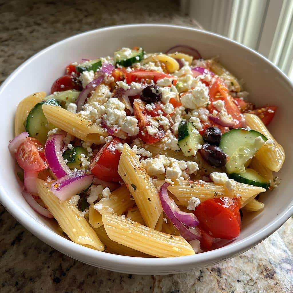 House pasta salad - detail 1