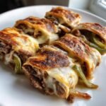 Keto Philly Cheesesteak Roll Ups