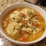Lazy chicken and dumplings soup