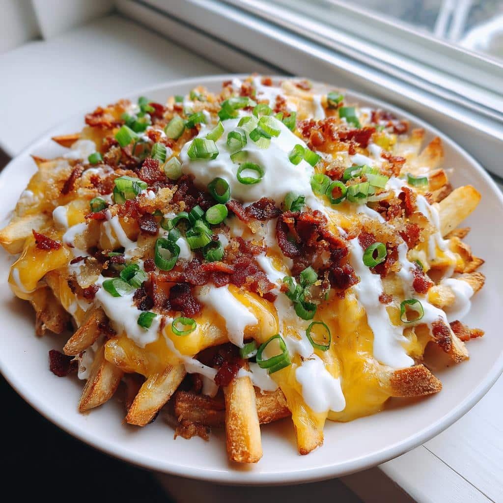 Loaded Bacon Cheese Fries