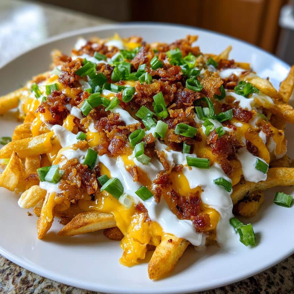Loaded Bacon Cheese Fries