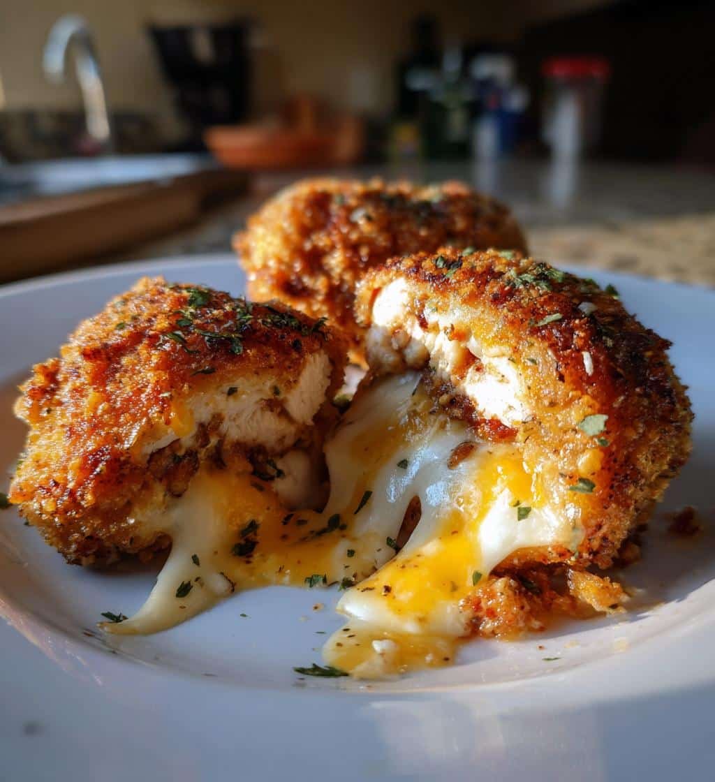 Melted Mozzarella & Ranch Chicken Bombs - detail 1
