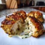 Melted Mozzarella & Ranch Chicken Bombs