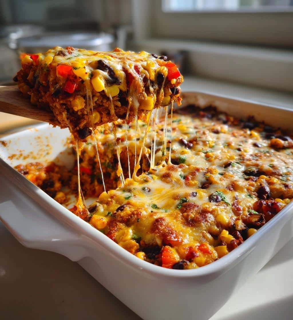 Quick Healthy Pepper Casserole - detail 1