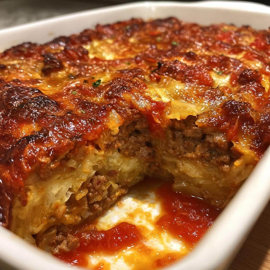 Stuffed Cabbage Roll Casserole