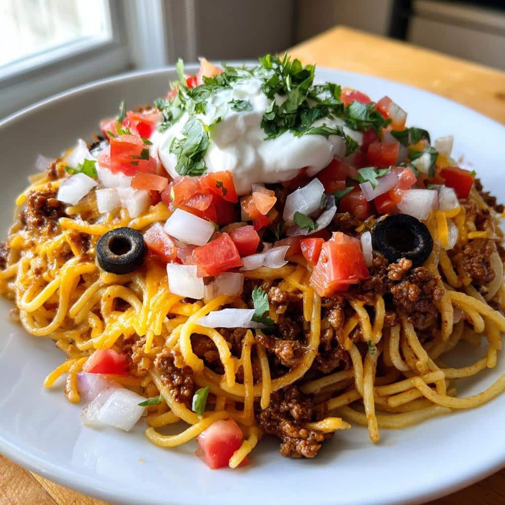 Taco Spaghetti - detail 1