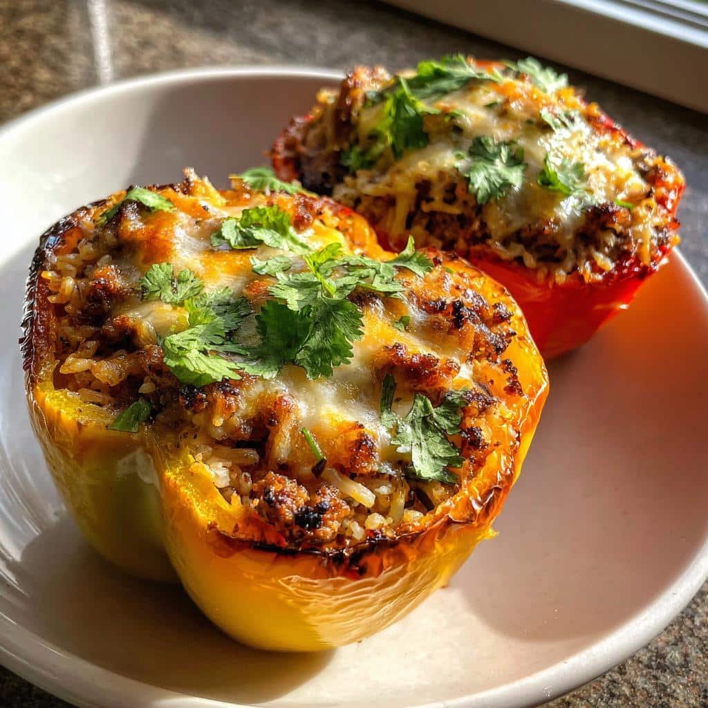 Taco Stuffed Bell Peppers - detail 1