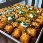 Taco Tater Tot Casserole