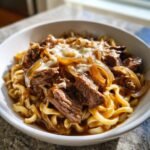 french onion beef and noodles