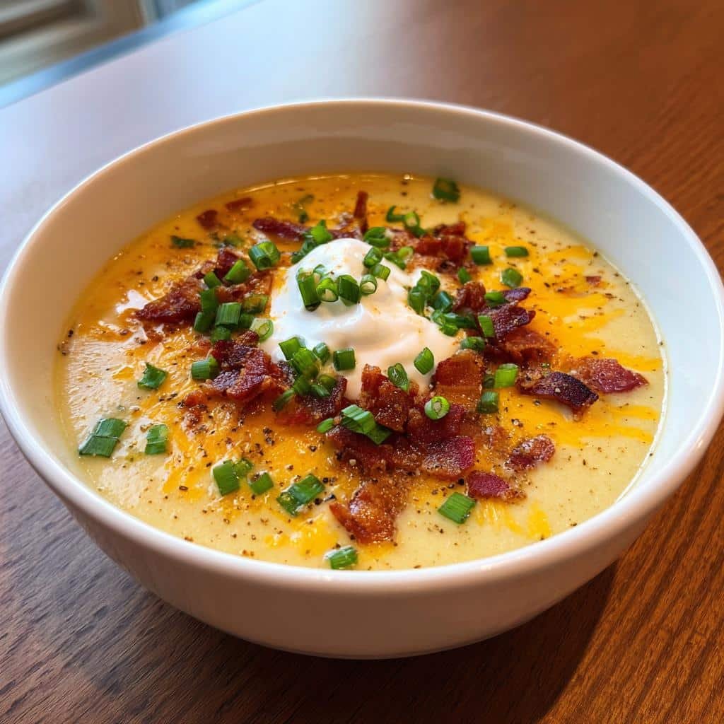 loaded Baked Potato Soup - detail 1