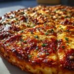 old school cafeteria lunch pizza