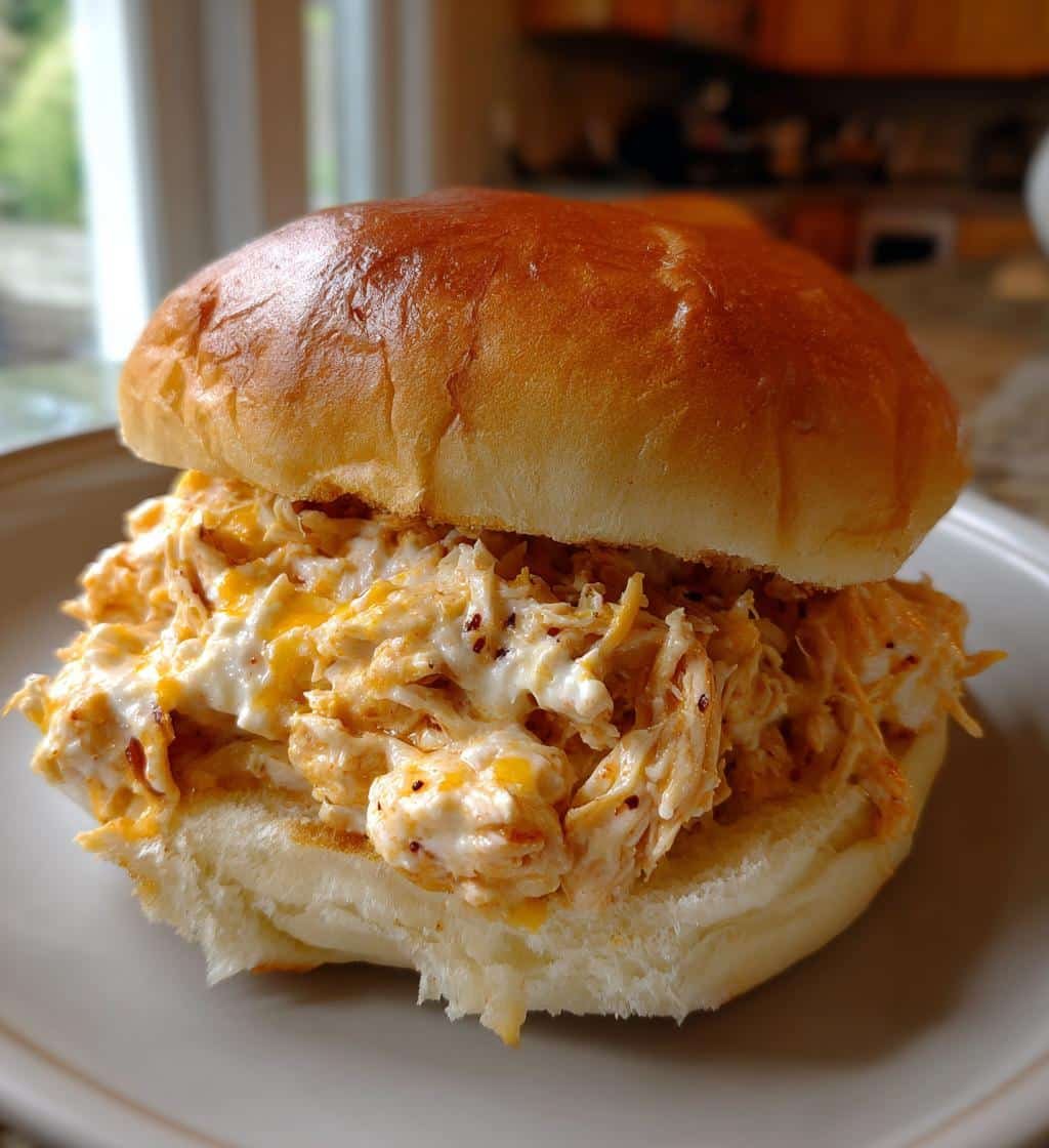5-Ingredient Crack Chicken Sandwich