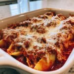 Beef-Stuffed Shells with Creamy Ricotta Filling