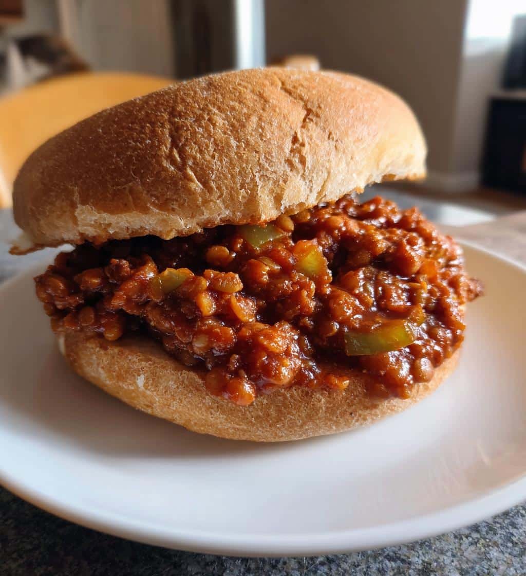 CHealthy rockpot Lentil Sloppy Joes - detail 1