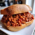 CHealthy rockpot Lentil Sloppy Joes