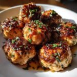 Caramelized Onion Turkey Meatballs