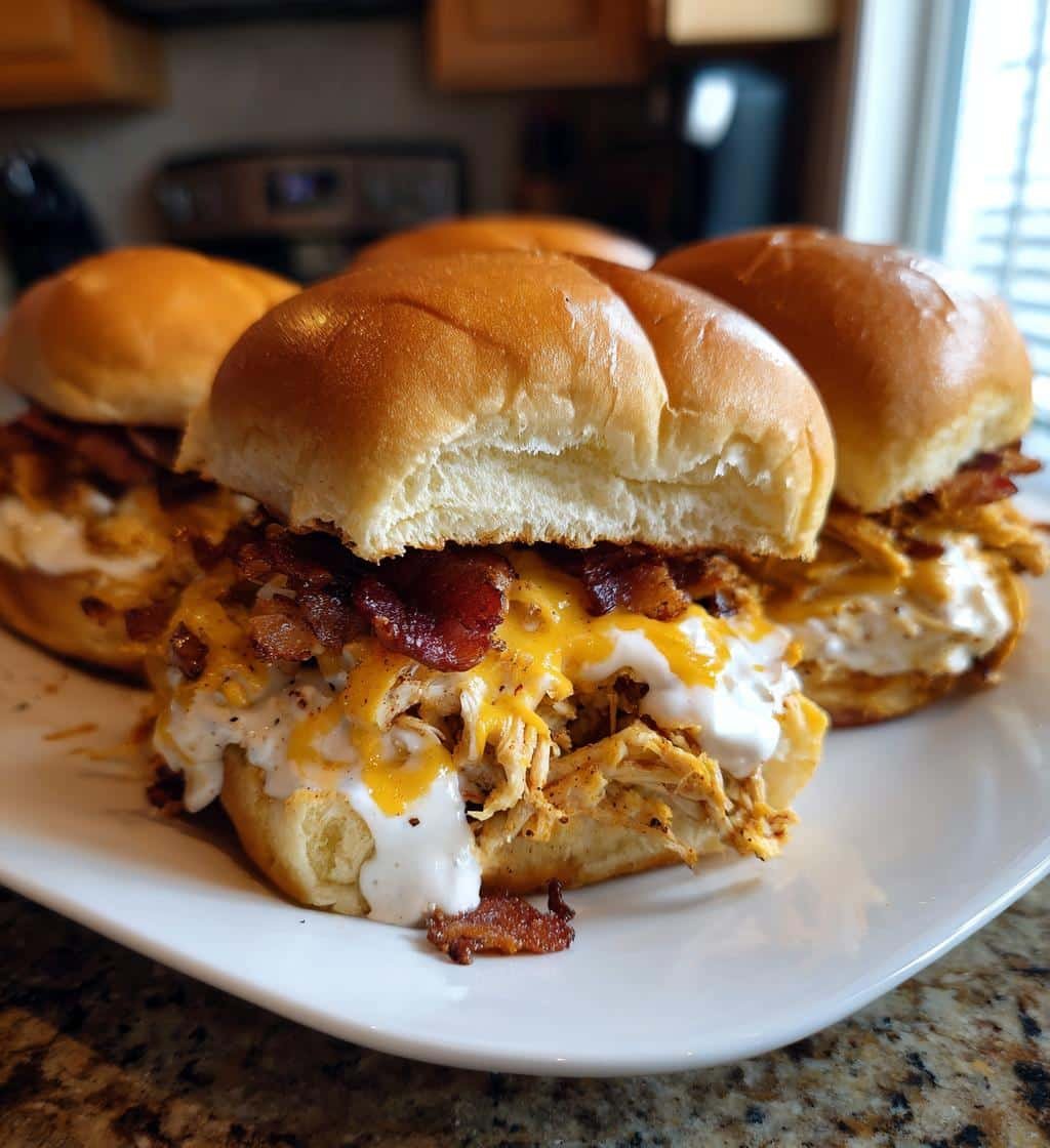 30-Minute Chicken Bacon Ranch Sliders That Wow Guests 4 Chicken Bacon Ranch Sliders - detail 1