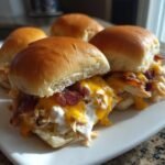 Chicken Bacon Ranch Sliders