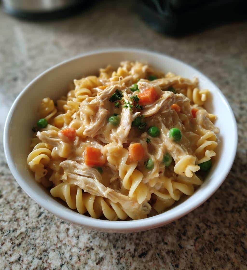 "30-Minute Chicken Pot Pie Pasta That Will Melt Your Heart" 4 Chicken Pot Pie Pasta - detail 1
