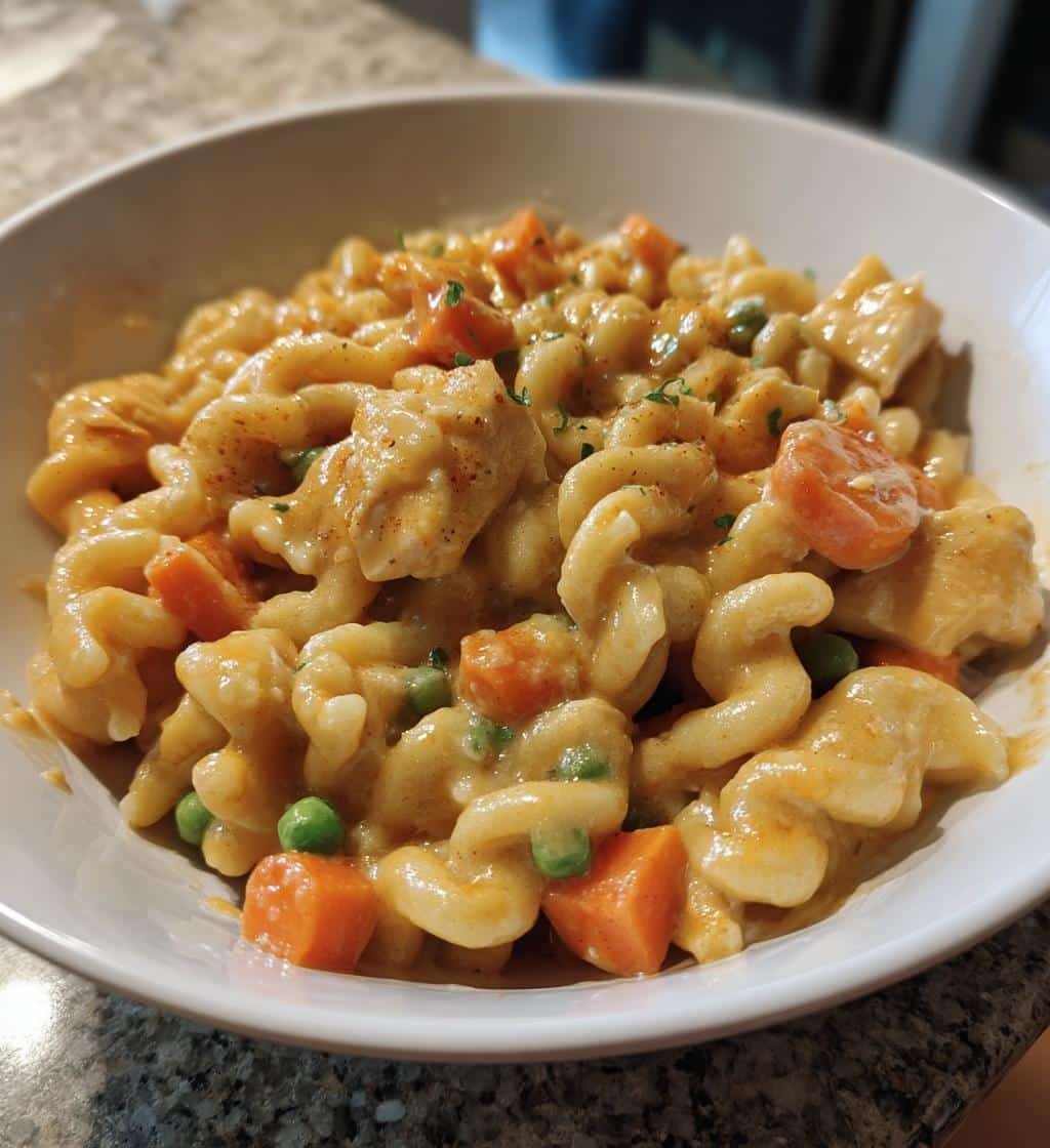 Chicken Pot Pie Pasta