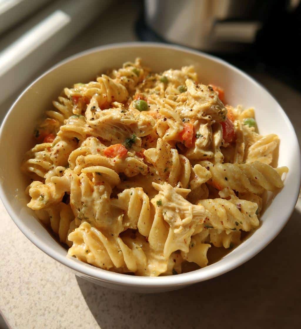 Chicken Pot Pie Pasta