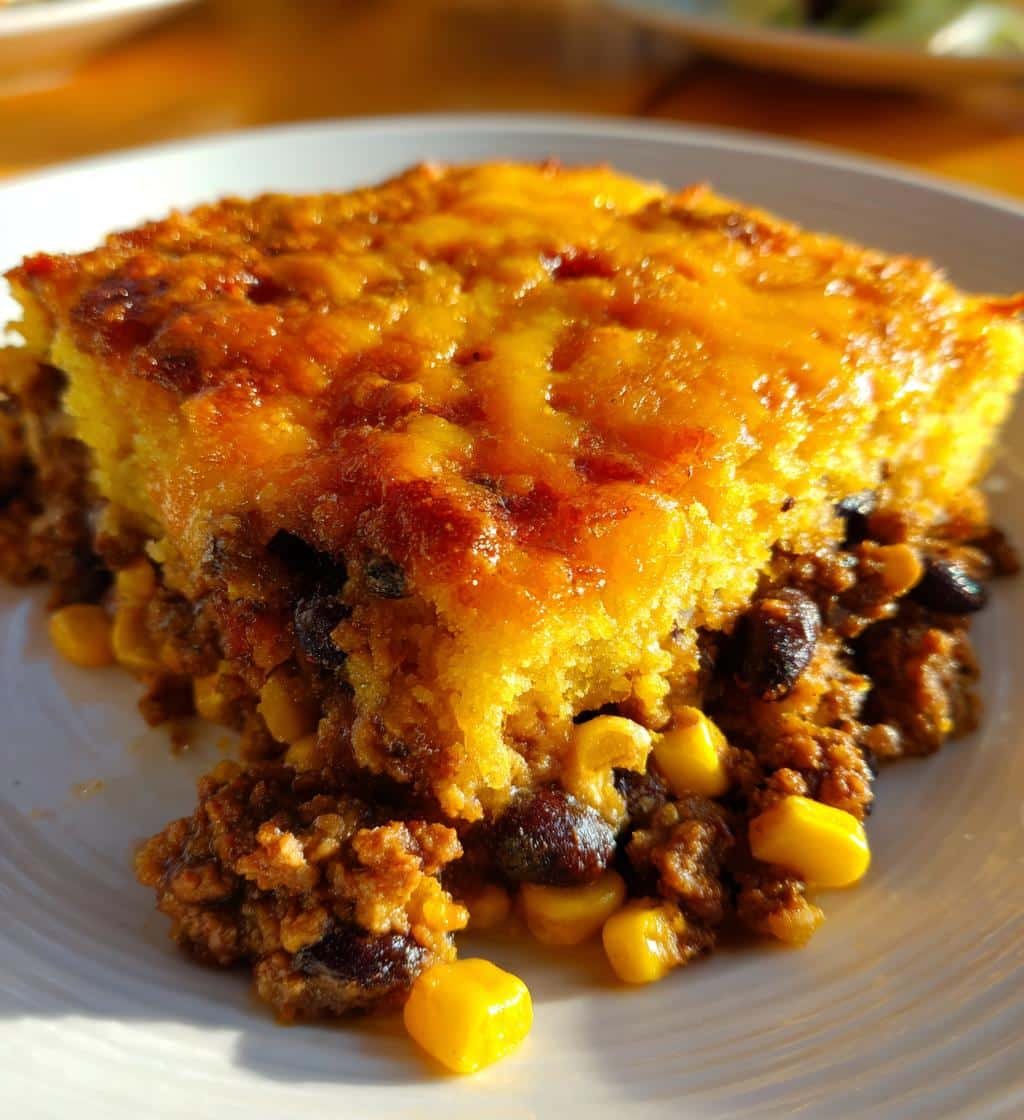 Cowboy Cornbread Casserole