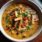 Creamy Chicken Tortilla Soup