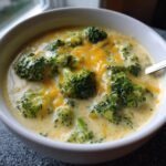 Crockpot Broccoli Cheese Soup