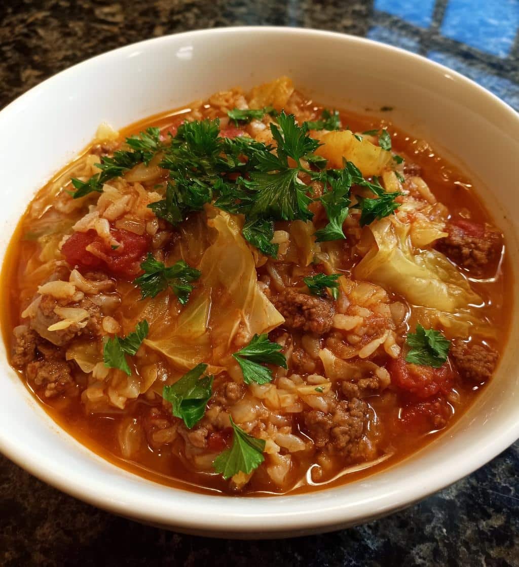 Crockpot Cabbage Roll Soup: 1 Hearty Meal That Warms Your Soul 4 Crockpot Cabbage Roll Soup - detail 1
