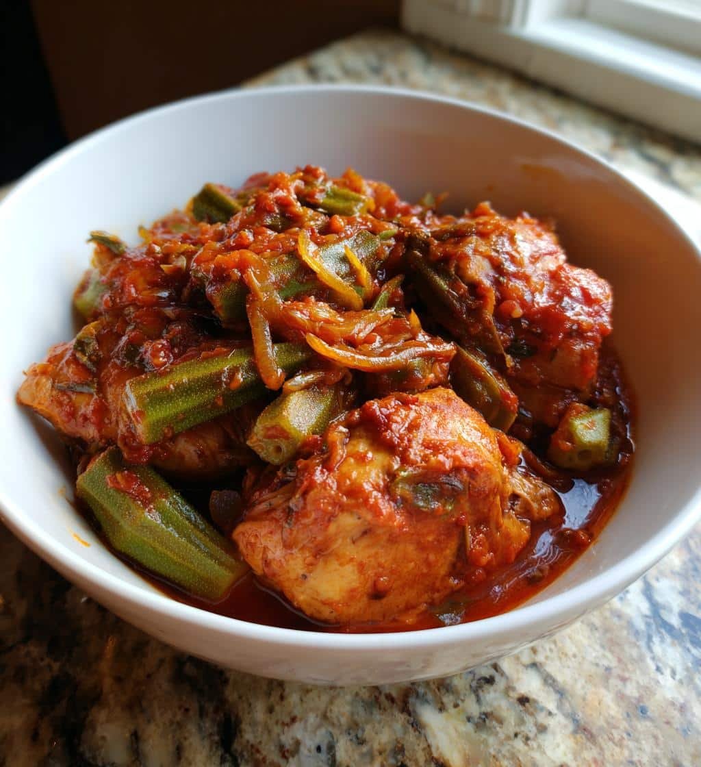 Crockpot Chicken Okra Tomatoes: 5-Star Comfort in 3 Easy Steps 4 Crockpot Chicken Okra Tomatoes - detail 1